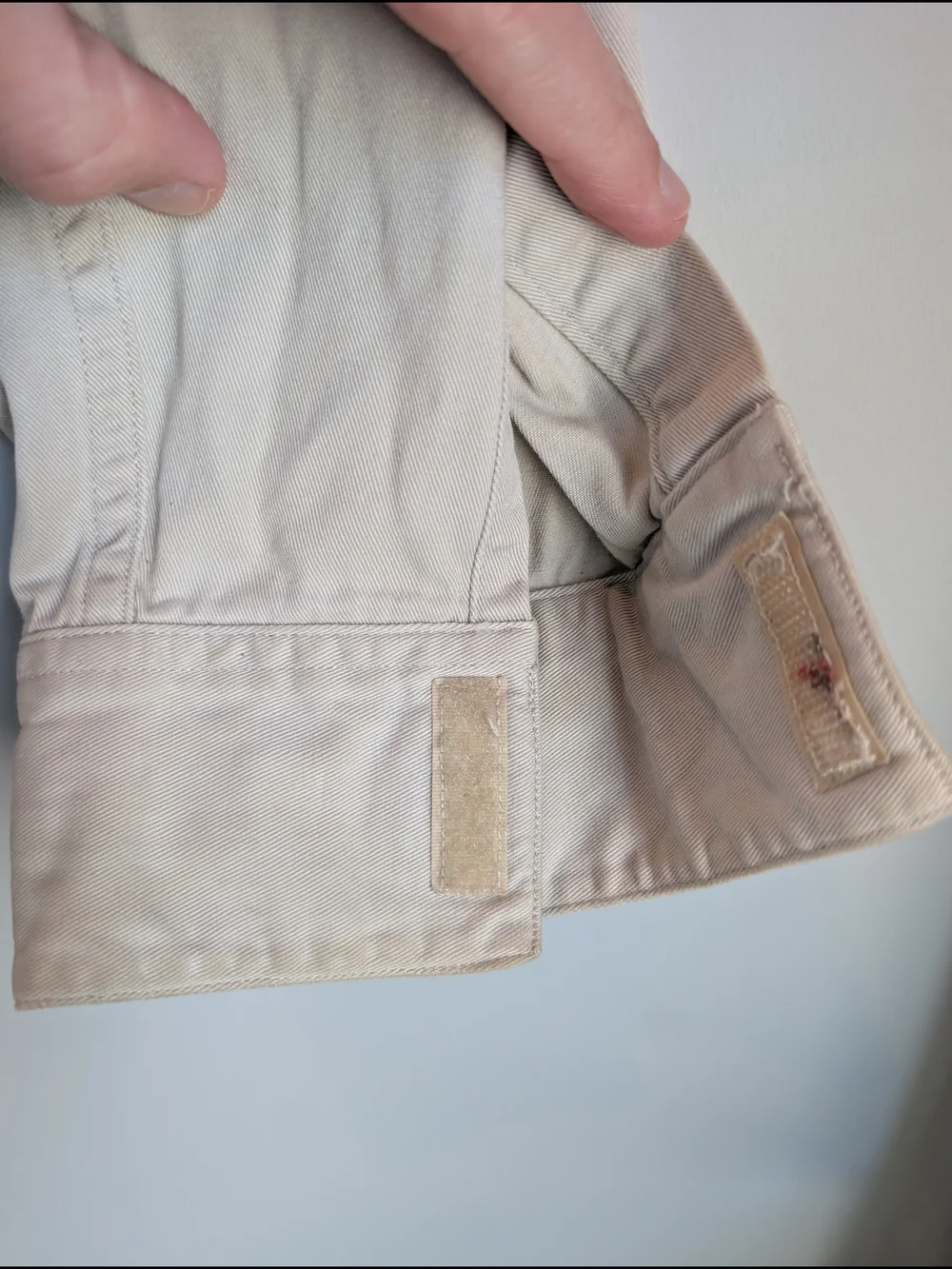 VTG Banana Republic Bush Shirt Mens XL Khaki Safari Utility Gorpcore Tear Away